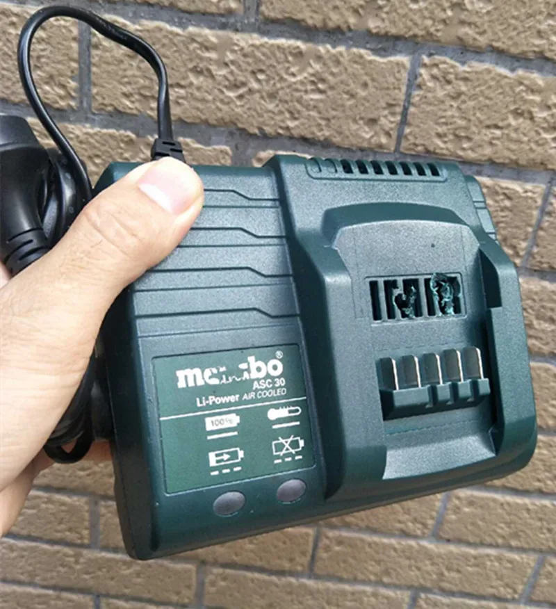 

220-240V charger for METABO 12V 14.4V 18V ASC 30-36 ASC30 （ surface is slightly worn）good Quality 30 MINUTE