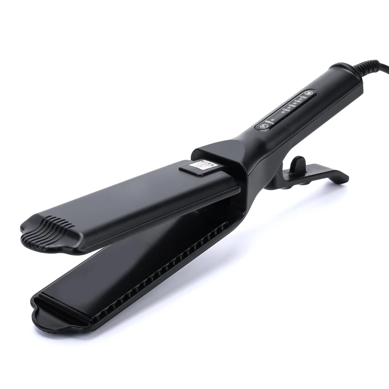Professional Flat Iron Hair Straightener Irons Ceramic Hair Styling Tools Wide Plates Black Electric Chapinha Para Cabelo
Professional Flat Iron Hair Straightener Irons Ceramic Hair Styling Tools Wide Plates Black Electric Chapinha Para Cabelo