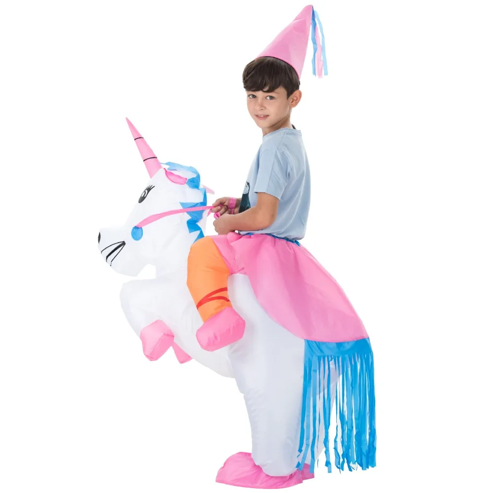 Inflatable Costume Unicorn Funny Animal Cosplay Boys Girls Mascot Fancy Waterproof Halloween Purim Party Suit Child
Inflatable Costume Unicorn Funny Animal Cosplay Boys Girls Mascot Fancy Waterproof Halloween Purim Party Suit Child