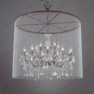 Modern Vintage Crystal Chandelier Lighting Rustic Candle Chandeliers Pendant Hanging Light for Home Hotel and Restaurant Decor
Modern Vintage Crystal Chandelier Lighting Rustic Candle Chandeliers Pendant Hanging Light for Home Hotel and Restaurant Decor