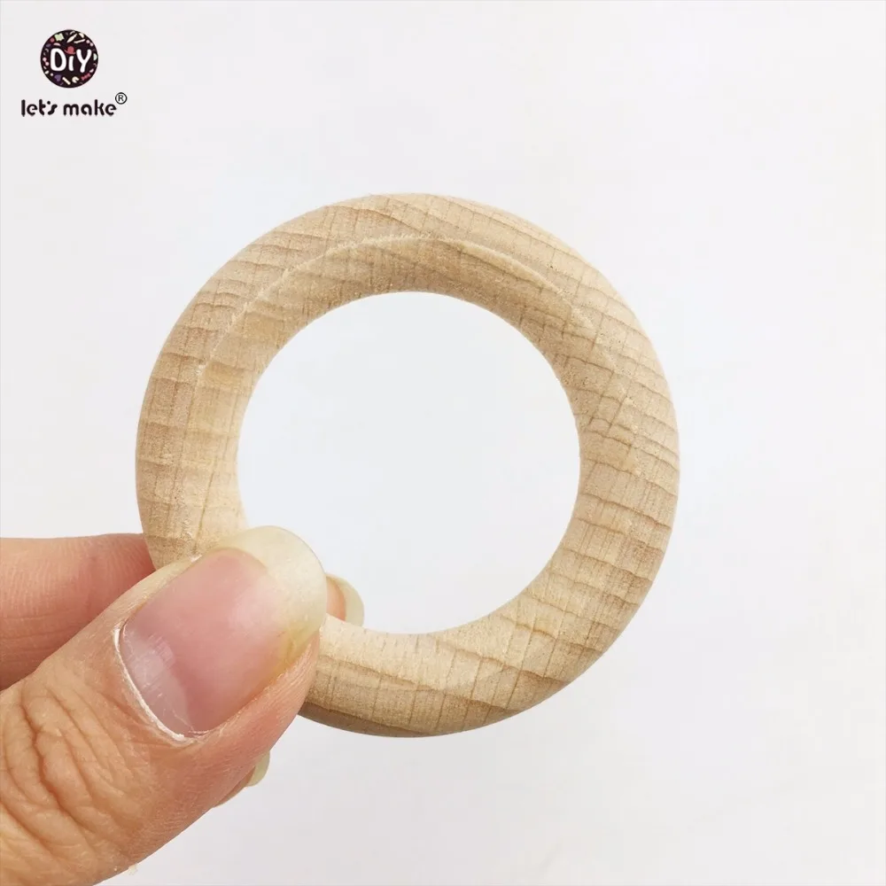 Let's Make Beech Wooden Ring 50pc Round Wood 54mm Teether DIY Bracelet Crafts For Infant Beech Wood Teething Ring Baby Teether
Let's Make Beech Wooden Ring 50pc Round Wood 54mm Teether DIY Bracelet Crafts For Infant Beech Wood Teething Ring Baby Teether