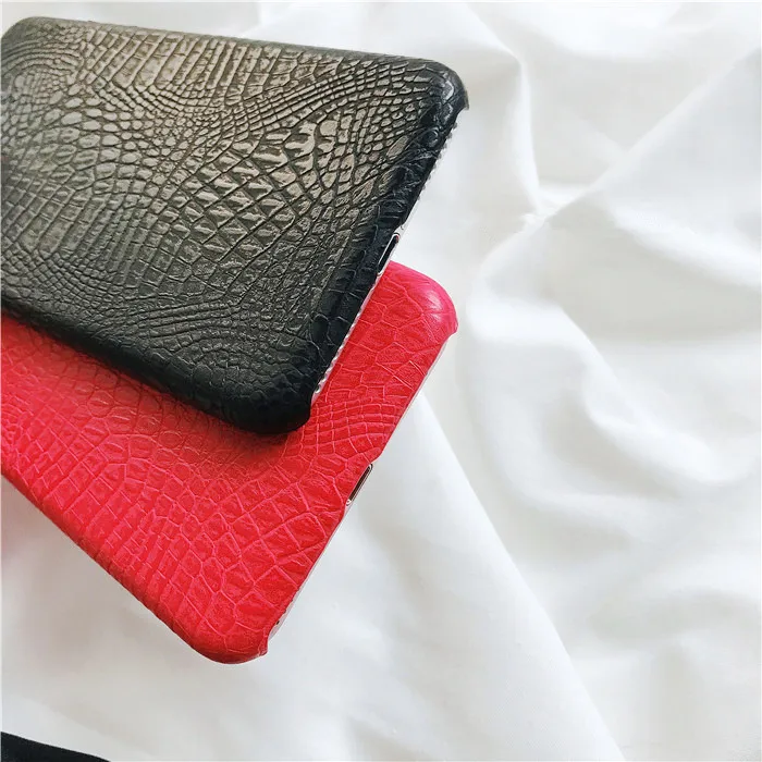 Gimfun Simple Vintage Pu Leather Case Red Black Business for Iphone 7 7plus 6 6s 8 Plus X Soft Tpu Back Cover | Мобильные телефоны
