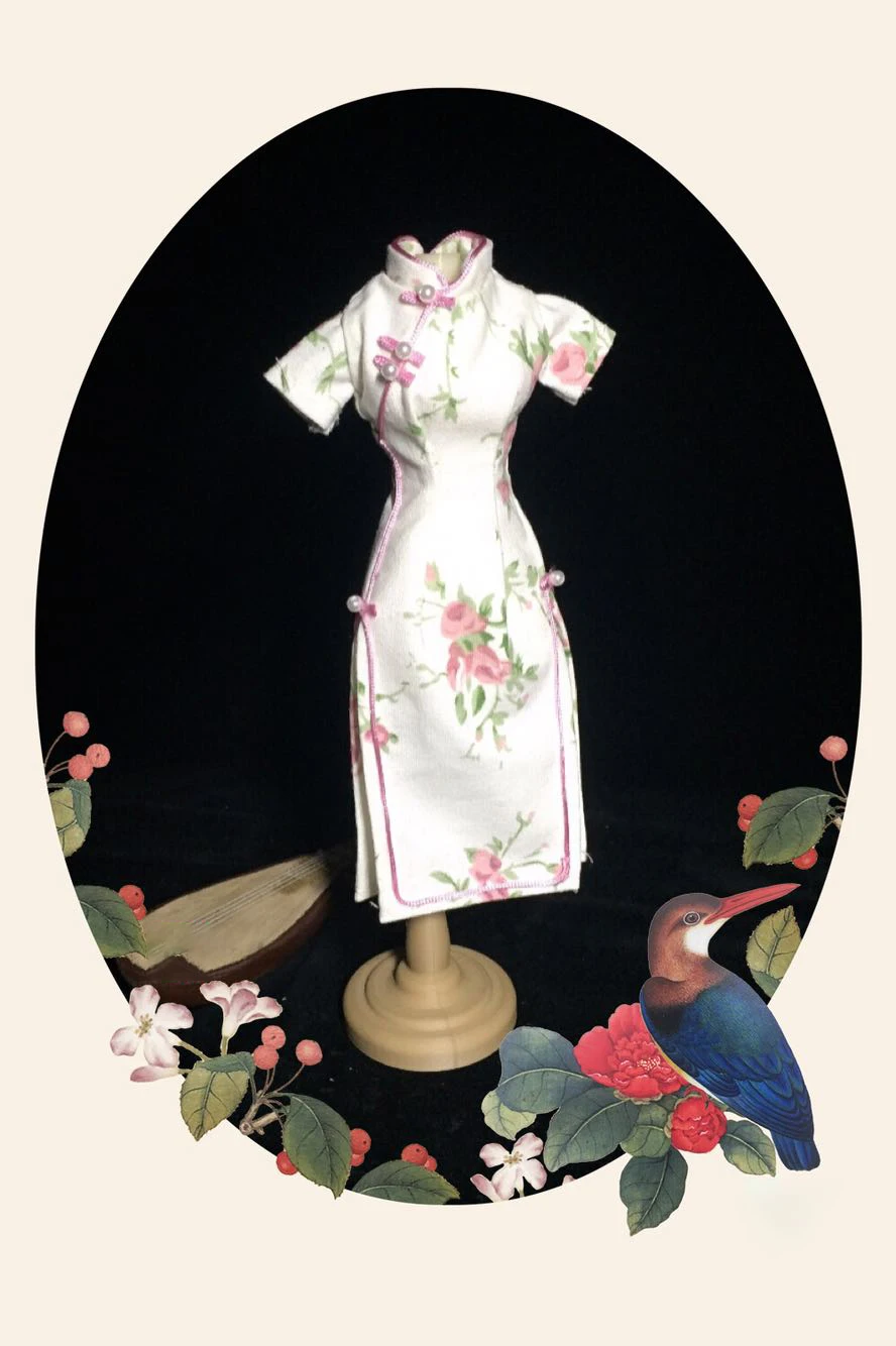 1PCS Retro Chinese Cheongsam for Blyth 1/6 Dolls Gray/pink Slimmed Chinese Gown Clothes for dolls Accessories Ancient Costume
1PCS Retro Chinese Cheongsam for Blyth 1/6 Dolls Gray/pink Slimmed Chinese Gown Clothes for dolls Accessories Ancient Costume