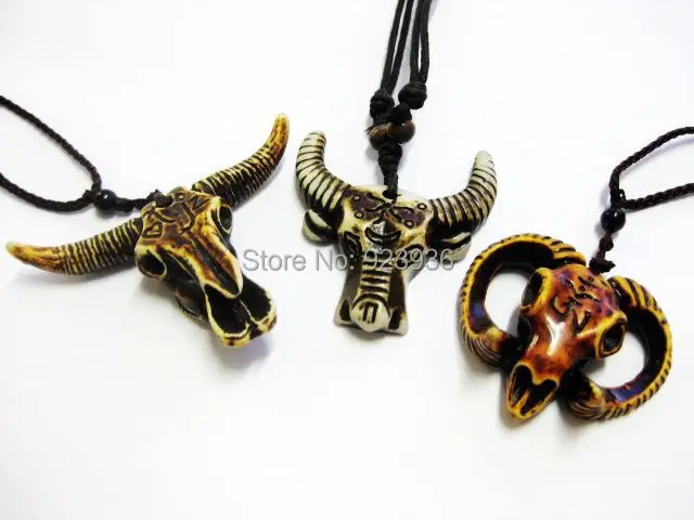 Wholesale lot 12 pcs powder bone Disk tauren sheep's head biker pendant necklace
Wholesale lot 12 pcs powder bone Disk tauren sheep's head biker pendant necklace