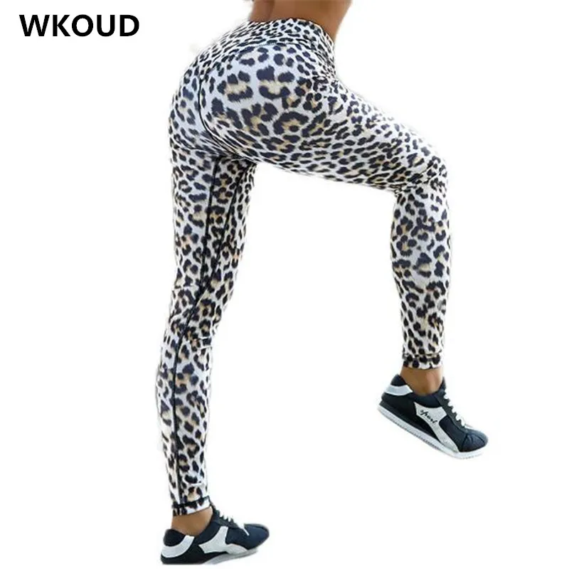 WKOUD Women Leggings Fashion High Waist Fitness 2019 Skinny Push Up Pants Lift The Hips Absorption Leopard Printed Legging P9043
WKOUD Women Leggings Fashion High Waist Fitness 2019 Skinny Push Up Pants Lift The Hips Absorption Leopard Printed Legging P9043