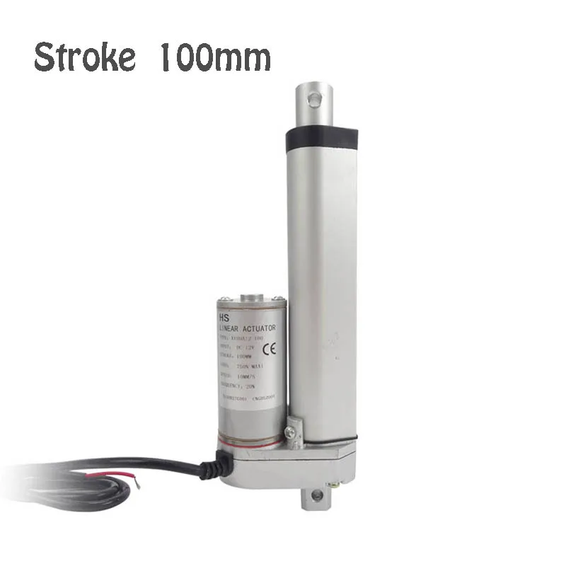 Electric Linear Actuator 12V 10mm/s 750N Lift Table Tools 100mm=4inch Stroke Linear Motor Controller Waterproof DC Motor LA
Electric Linear Actuator 12V 10mm/s 750N Lift Table Tools 100mm=4inch Stroke Linear Motor Controller Waterproof DC Motor LA