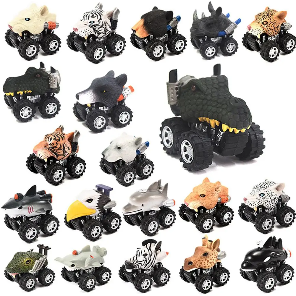 

RCtown моделирование животных модель мини тянуть назад автомобиль игрушка раннего образования милый автомобиль грузовик ребенок игрушка иде...