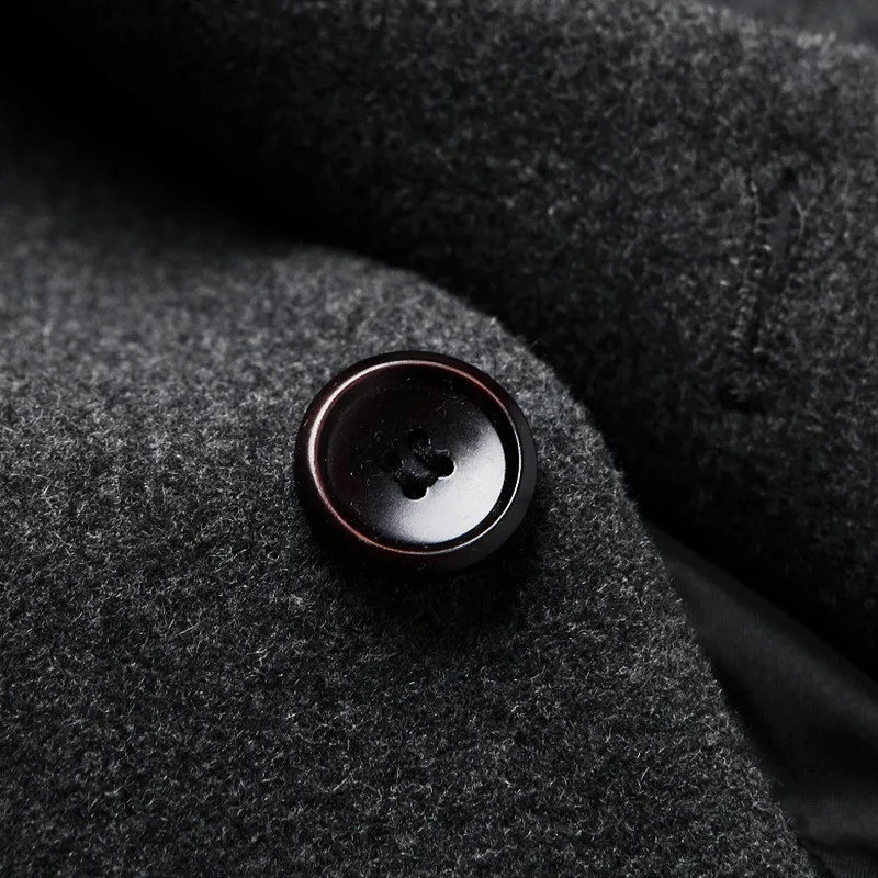 Fashion men wool jacket Autumn Winter long Casual Woolen Coats mens Solid color Windbreaker New Male slim outerwear Overcoat 4XL
Fashion men wool jacket Autumn Winter long Casual Woolen Coats mens Solid color Windbreaker New Male slim outerwear Overcoat 4XL