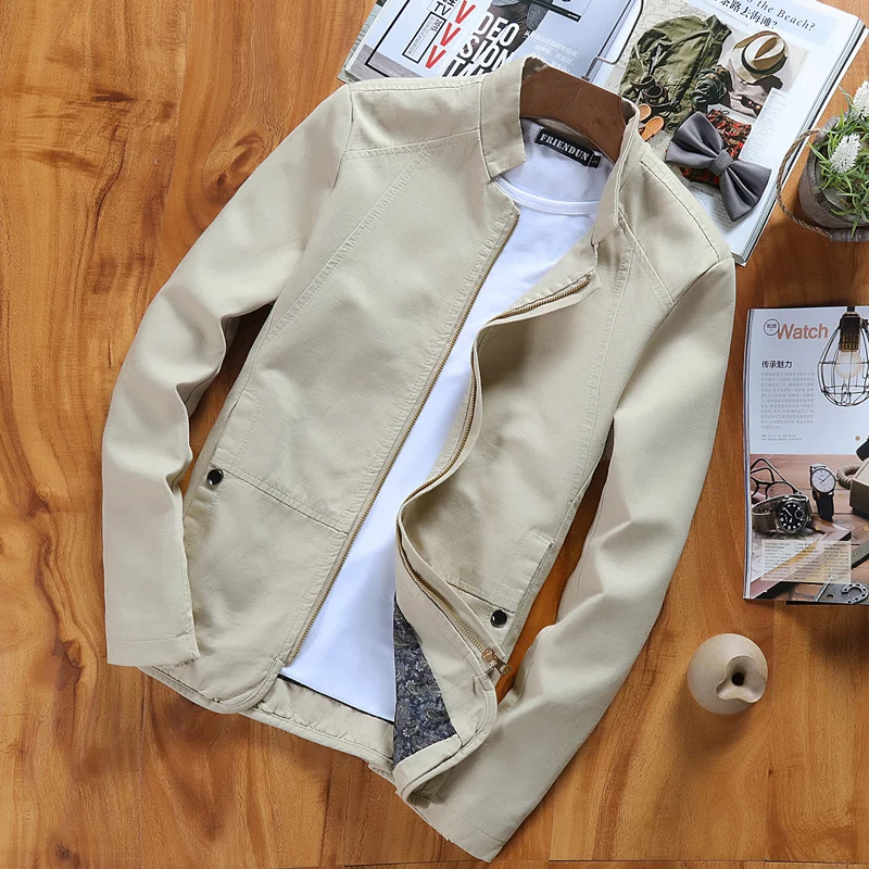 2019 New Big Size Youth Jacket Men's Clothing ! Spring Men Jackets , Solid Color Quality Washed Cotton Jacket Male
2019 New Big Size Youth Jacket Men's Clothing ! Spring Men Jackets , Solid Color Quality Washed Cotton Jacket Male