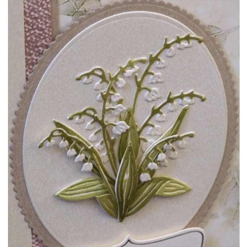 Lily of the Valley Metal Cutting Dies For DIY Scrapbooking Embossing Paper Cards Making Decorative Crafts New 2019 Flower Dies
Lily of the Valley Metal Cutting Dies For DIY Scrapbooking Embossing Paper Cards Making Decorative Crafts New 2019 Flower Dies