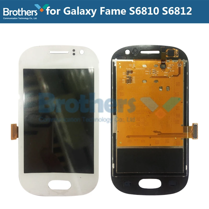 LCD Display For Samsung Galaxy Fame S6810 S6812 LCD Screen Touch Screen Digitizer for Samsung S6810 S6812 LCD Assembly Tested
LCD Display For Samsung Galaxy Fame S6810 S6812 LCD Screen Touch Screen Digitizer for Samsung S6810 S6812 LCD Assembly Tested