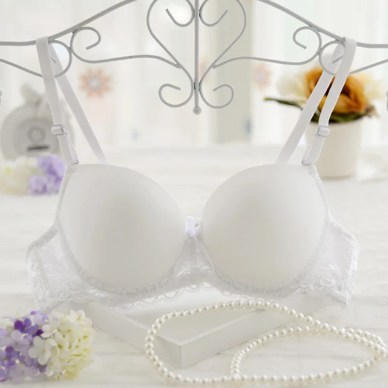 Girl Bra Lady Gathered Underwear Sexy Underwire Lace Solid Color Women Bralette A/B Cup B8
Girl Bra Lady Gathered Underwear Sexy Underwire Lace Solid Color Women Bralette A/B Cup B8