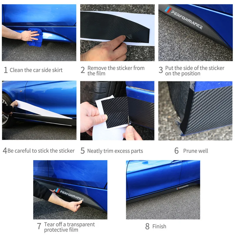 5D Carbon Fibre Side Skirt Sill Racing Stripe for BMW F30 F31 F32 F33 F22 F23 F15 F85 F10 E60 E61 G30 E90 M Performance sticker
5D Carbon Fibre Side Skirt Sill Racing Stripe for BMW F30 F31 F32 F33 F22 F23 F15 F85 F10 E60 E61 G30 E90 M Performance sticker