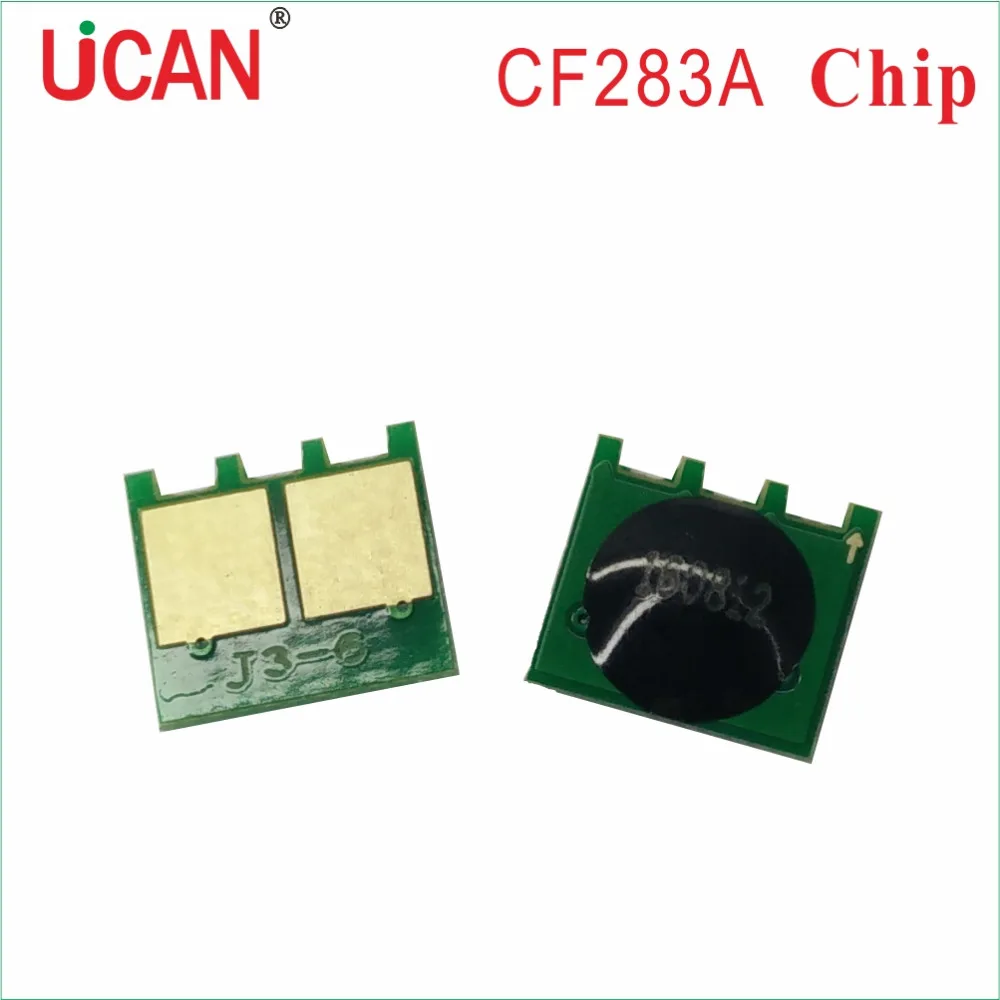5 шт. тонер картридж чип для HP CF283A CF283X M125 M126 M127 M128 M201 M202 M225 лазерный принтер