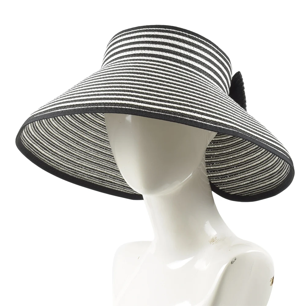 Women's Wide Brim Roll-up Striped Outdoor Foldable Sun Hat For Female Visor Cute Bowtie UPF 50+ Packable Beach Cap Straw Hats
Women's Wide Brim Roll-up Striped Outdoor Foldable Sun Hat For Female Visor Cute Bowtie UPF 50+ Packable Beach Cap Straw Hats