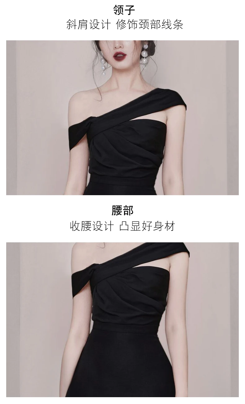 High Quality Ladies Fashion Black Sleeveless Slim Long Dresses 2019 Newest Design Women One Shoulder Elegant Long Dresses XL
High Quality Ladies Fashion Black Sleeveless Slim Long Dresses 2019 Newest Design Women One Shoulder Elegant Long Dresses XL
