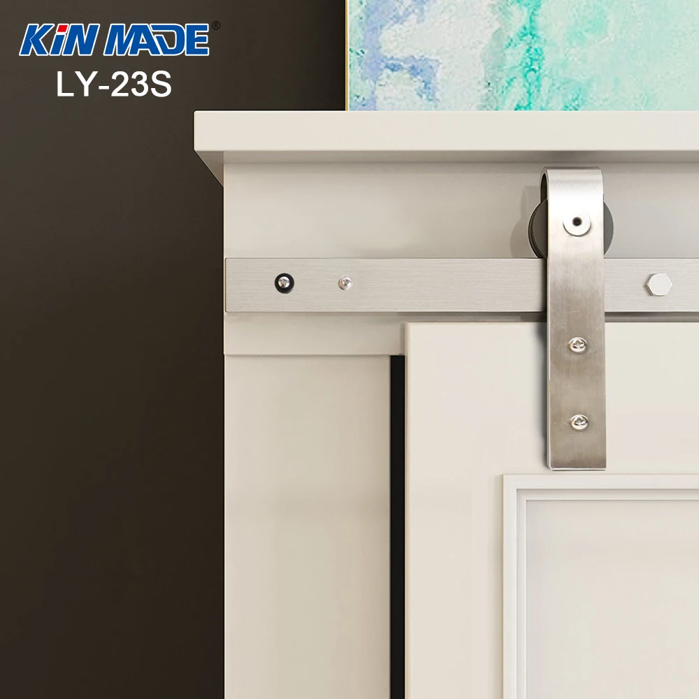 Kinmade Cabinet Stainless Steel Sliding Barn Door Hardware Kit Wood Door Closet TV Stand Wall Cupboard Hardware
Kinmade Cabinet Stainless Steel Sliding Barn Door Hardware Kit Wood Door Closet TV Stand Wall Cupboard Hardware