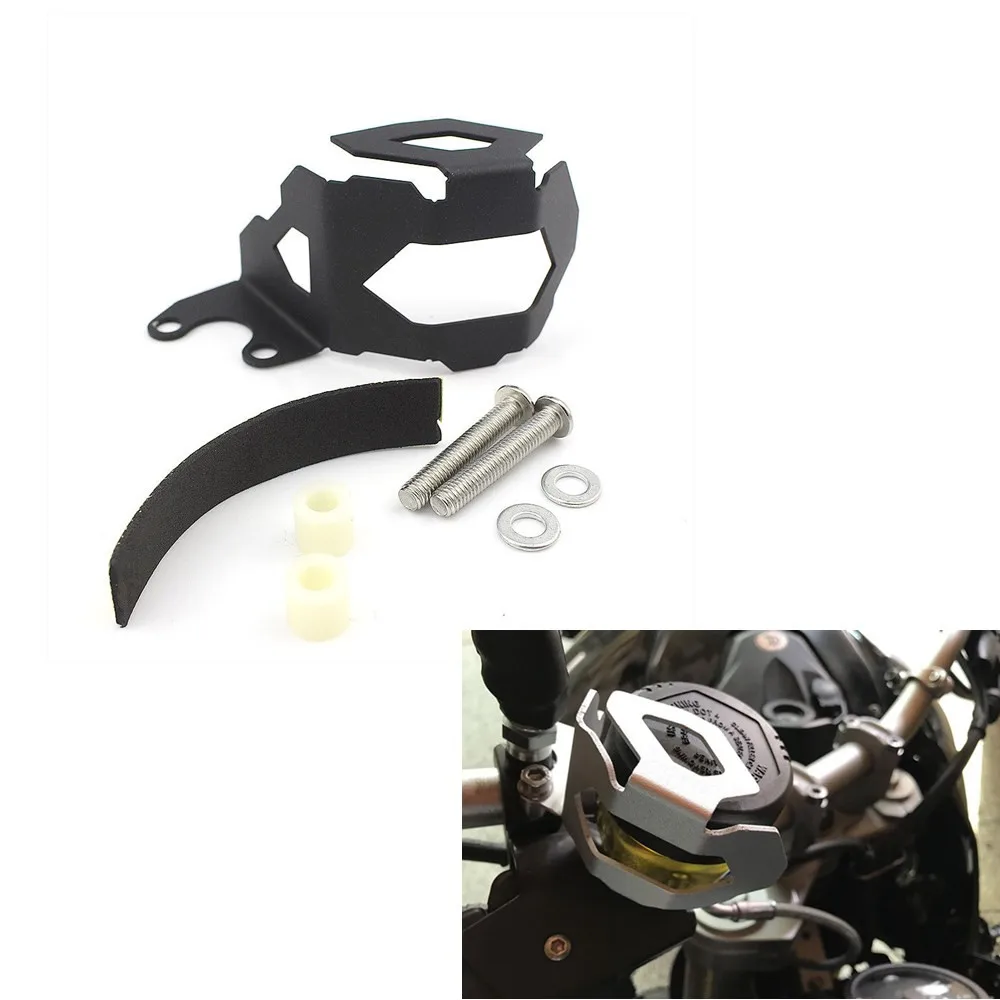 Black Motorcycle Aluminum Front Brake Fluid Reservoir Guard Protective Cover for 2013-2015 BMW F800GS F700GS 2014
Black Motorcycle Aluminum Front Brake Fluid Reservoir Guard Protective Cover for 2013-2015 BMW F800GS F700GS 2014