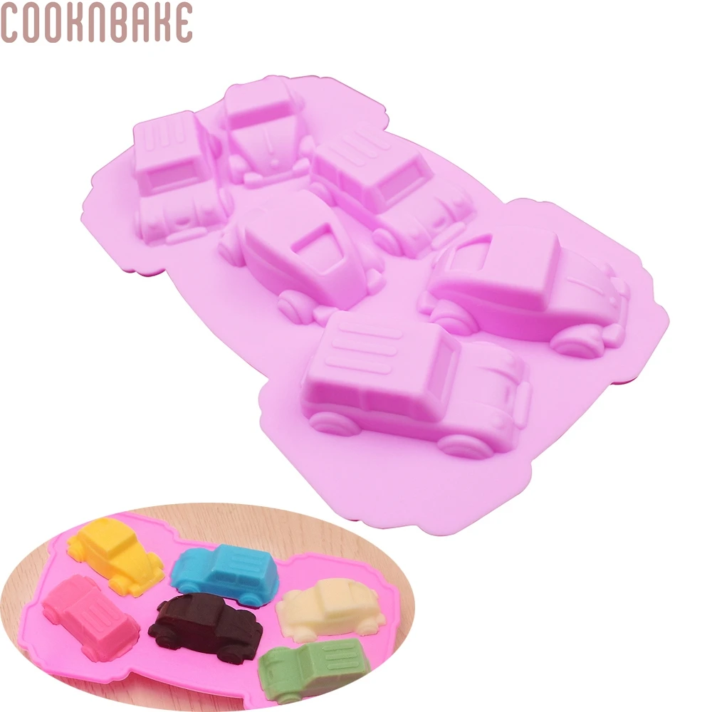 COOKNBAKE DIY Автомобильная Спортивная креативная силиконовая форма для шоколада мыла