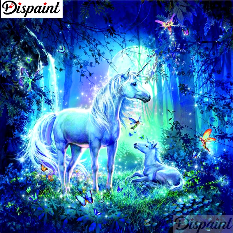 Dispaint Full Square/Round Drill 5D DIY Diamond Painting "Unicorn flower scenery" Embroidery Cross Stitch 5D Home Decor A11935
Dispaint Full Square/Round Drill 5D DIY Diamond Painting "Unicorn flower scenery" Embroidery Cross Stitch 5D Home Decor A11935