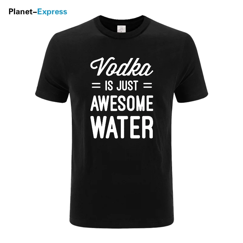 New Fashion Vodka Awesome Water Funny Print T Shirt Summer Men's Cotton Short Sleeve Top Tee t shirts Plus Size Drop Shipping
New Fashion Vodka Awesome Water Funny Print T Shirt Summer Men's Cotton Short Sleeve Top Tee t shirts Plus Size Drop Shipping