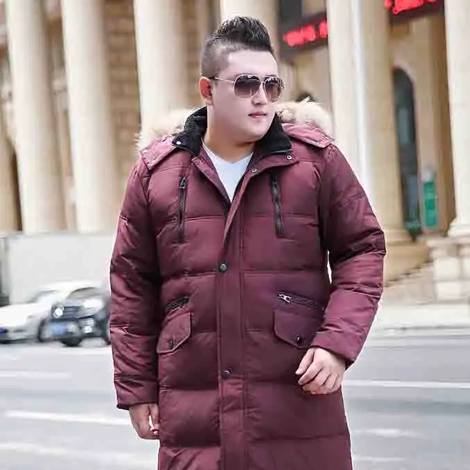 Фото Мужская зимняя куртка средней длины размеры 3xl 11xl 2018 г. фирменное пальто Paka 90%