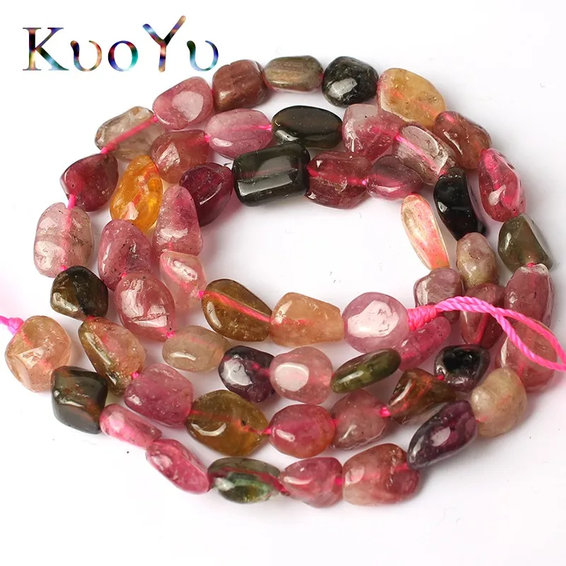 5-8mm Natural Irregular Colorful Tourmaline Beads Loose Stone Beads For Jewelry Making DIY Bracelets Necklace 15" inches
5-8mm Natural Irregular Colorful Tourmaline Beads Loose Stone Beads For Jewelry Making DIY Bracelets Necklace 15" inches