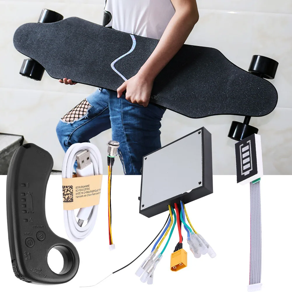 100% Original New Mini remote Controller Built-in Lithium Battery With Receiver For Electric Skateboard Longboard with Remote
100% Original New Mini remote Controller Built-in Lithium Battery With Receiver For Electric Skateboard Longboard with Remote