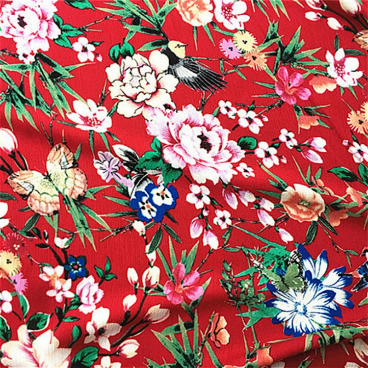 140x50cm Red Large Flower Viscose Fabric Cloth, Diy Summer Clothes Clothing Pajamas Lining Breathable Absorb Sweat 220g/m
140x50cm Red Large Flower Viscose Fabric Cloth, Diy Summer Clothes Clothing Pajamas Lining Breathable Absorb Sweat 220g/m