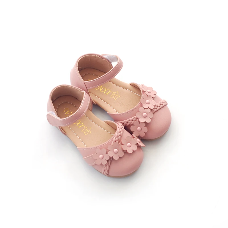 Girls Sandals Leather Children Shoes Toddler Shoes Infant Baby Soft Bottom New Summer Princess Flower Woven
Girls Sandals Leather Children Shoes Toddler Shoes Infant Baby Soft Bottom New Summer Princess Flower Woven