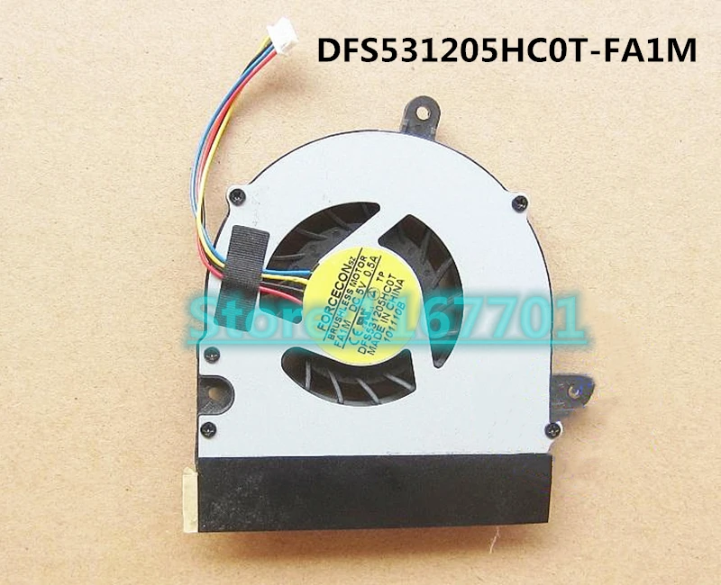 New original Laptop/Notebook CPU cooling Fan for Hasee K360 K360-P61 D1 PHC13 DFS531205HC0T-FA1M 13N0-X0P0101
New original Laptop/Notebook CPU cooling Fan for Hasee K360 K360-P61 D1 PHC13 DFS531205HC0T-FA1M 13N0-X0P0101