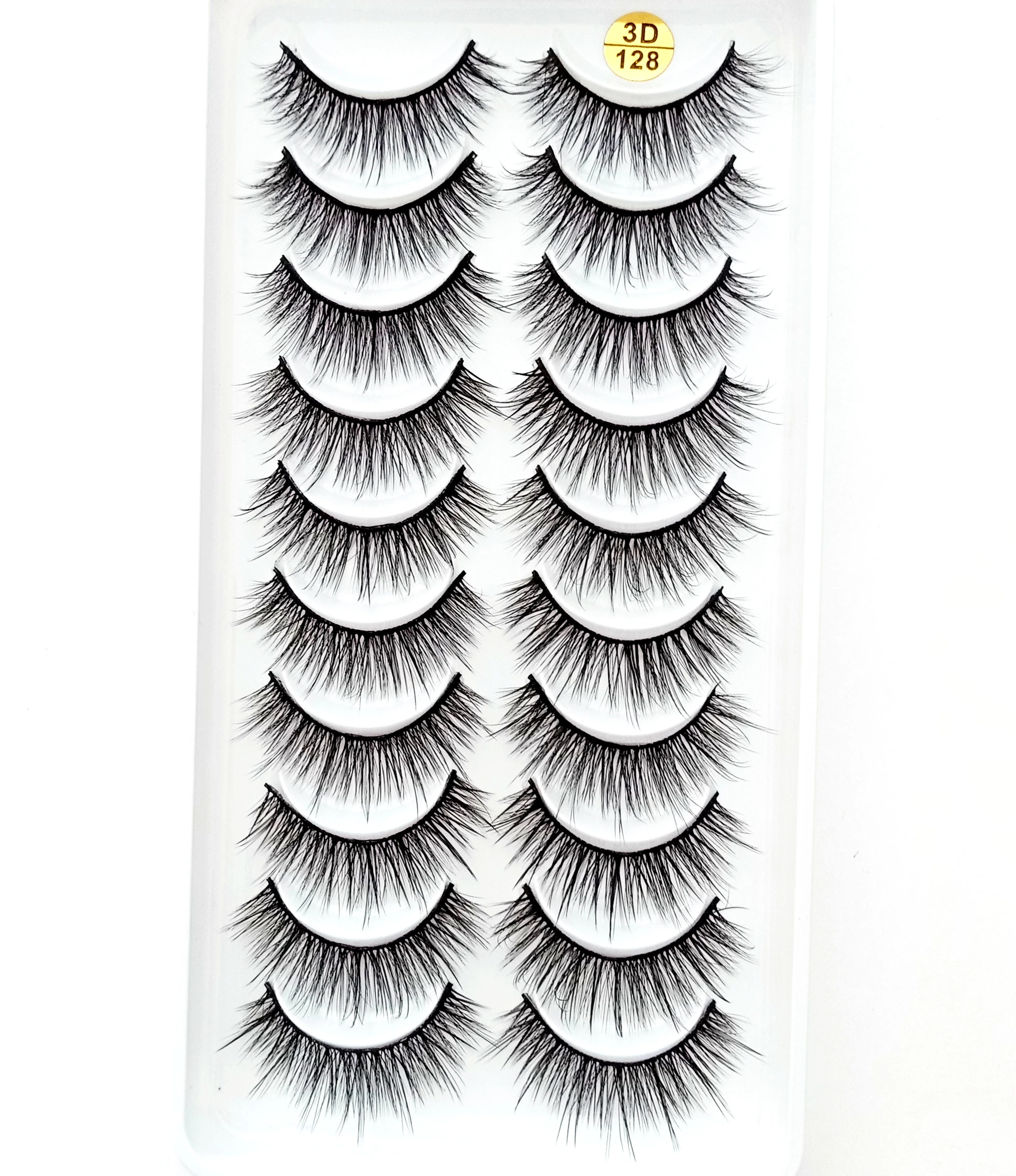 NEW 10 Pairs 3D Soft Mink Hair False Eyelashes Handmade Crisscross Wispy Fluffy Long Lashes Natural Eye Makeup Tools Eye Lashes
NEW 10 Pairs 3D Soft Mink Hair False Eyelashes Handmade Crisscross Wispy Fluffy Long Lashes Natural Eye Makeup Tools Eye Lashes