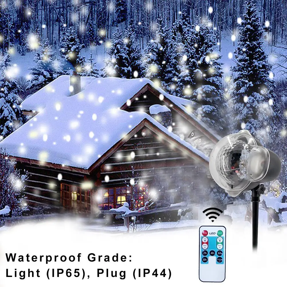 Christmas Led Stage Lamp Waterproof Projector Snowflakes Indoor Lighting Decoration Outdoor Party Snow Scene Garden Light
Christmas Led Stage Lamp Waterproof Projector Snowflakes Indoor Lighting Decoration Outdoor Party Snow Scene Garden Light