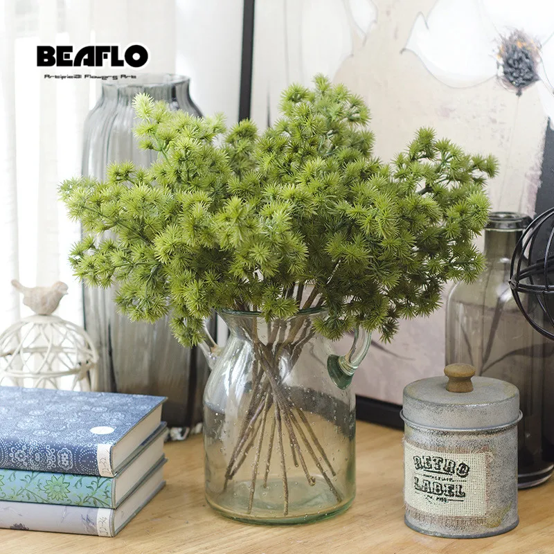 Christmas Artificial Fake Pine Needle Plant Grass Flocking Antlers Leaf Garden Wedding Decoration Flower arranging accessories
Christmas Artificial Fake Pine Needle Plant Grass Flocking Antlers Leaf Garden Wedding Decoration Flower arranging accessories