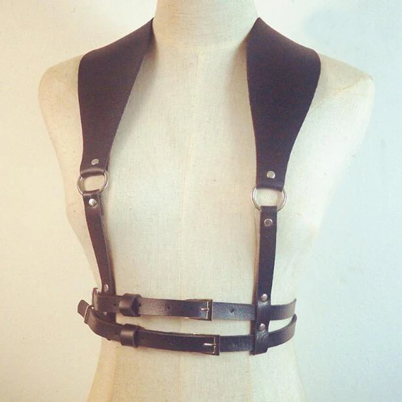 2020 New sexy Punk women men faux Leather Wide belt Body Bondage Cage Punk Sculpting Harness Waist Belt Straps Suspenders Belt
2020 New sexy Punk women men faux Leather Wide belt Body Bondage Cage Punk Sculpting Harness Waist Belt Straps Suspenders Belt