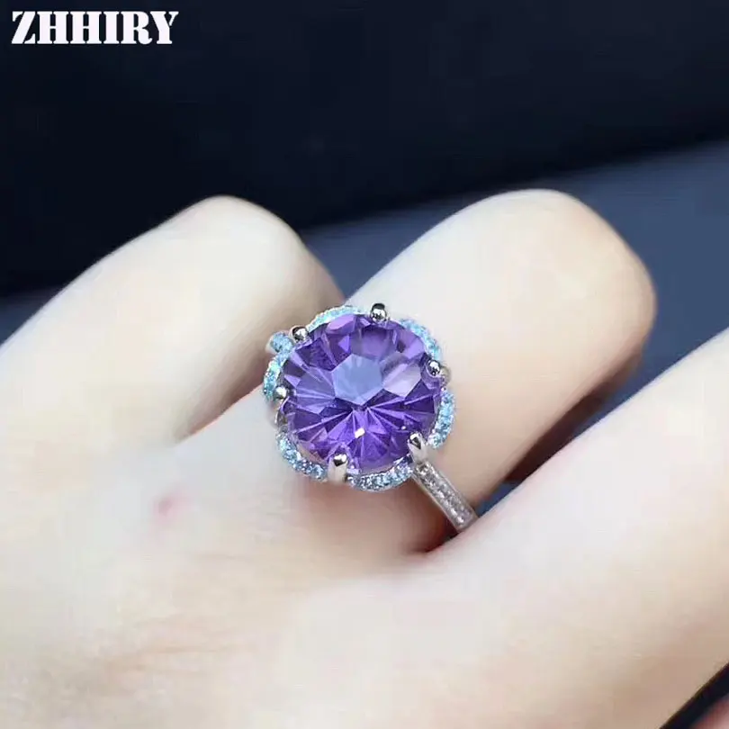 ZHHIRY кольцо с натуральным аметистом подлинное твердое искусственное серебро для женщин, настоящие драгоценные камни, ювелирные изделия с фейерверком
ZHHIRY кольцо с натуральным аметистом подлинное твердое искусственное серебро для женщин, настоящие драгоценные камни, ювелирные изделия с фейерверком
