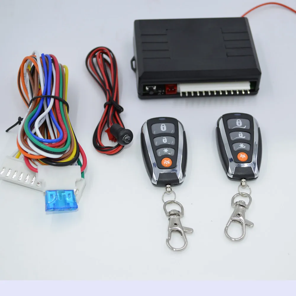 12V Car Remote Central Lock Kit Keyless Entry System 2 Remote Controllers Transmitter Controllers Car Alarm System Start Stop
12V Car Remote Central Lock Kit Keyless Entry System 2 Remote Controllers Transmitter Controllers Car Alarm System Start Stop