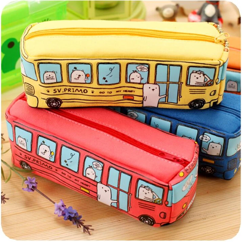 Kawaii Pencil Case Canvas Car Pen Bag Multi-Function Zipper Pencil Holder Bag Gift Stationery School Supplies
Kawaii Pencil Case Canvas Car Pen Bag Multi-Function Zipper Pencil Holder Bag Gift Stationery School Supplies