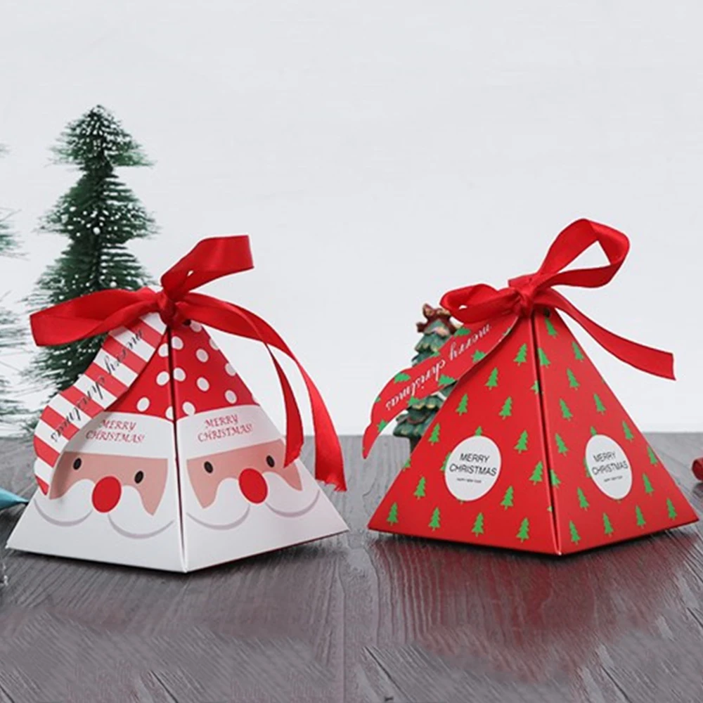 10 PCS/Set Merry Christmas Candy Box Bag Christmas Tree Gift Box With Bells Paper Box Gift Bag Container Supplies Navidad
10 PCS/Set Merry Christmas Candy Box Bag Christmas Tree Gift Box With Bells Paper Box Gift Bag Container Supplies Navidad