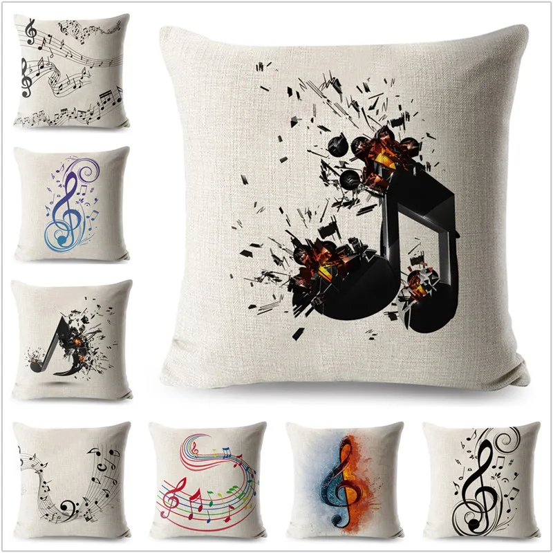 Music Score Linen Pillow Case 45x45cm Notation Printed Cushion Cover Car Sofa Chair Home Decorative Pillowcases
Music Score Linen Pillow Case 45x45cm Notation Printed Cushion Cover Car Sofa Chair Home Decorative Pillowcases