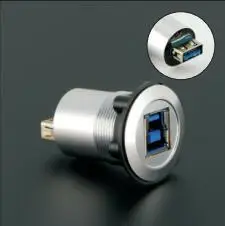 Монтажная панель металлическая розетка USB 3,0, гнездо B-гнездо A (разъем USB 3,0)
Монтажная панель металлическая розетка USB 3,0, гнездо B-гнездо A (разъем USB 3,0)