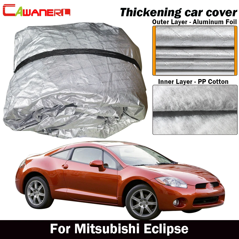 Cawanerl For Mitsubishi Eclipse Car Cover Inner Cotton Waterproof Sun Shade Rain Hail Snow Resistant Cover Dust Proof
Cawanerl For Mitsubishi Eclipse Car Cover Inner Cotton Waterproof Sun Shade Rain Hail Snow Resistant Cover Dust Proof