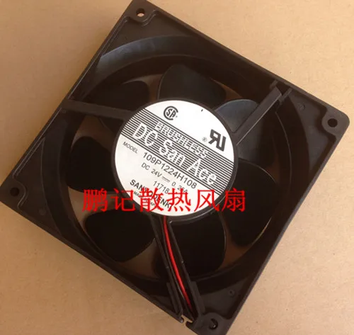 New Sanyo 109P1224H108 24V 0.25A 120 * 120 * 38MM 2-wire inverter cooling fan
New Sanyo 109P1224H108 24V 0.25A 120 * 120 * 38MM 2-wire inverter cooling fan