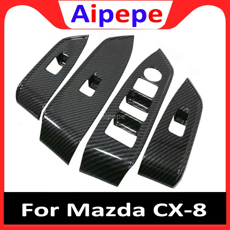 Подходит для Mazda CX-8 2017 2018 ABS Chrome крышка панели выключателя внутреннего окна Tirm автостайлинг
Подходит для Mazda CX-8 2017 2018 ABS Chrome крышка панели выключателя внутреннего окна Tirm автостайлинг