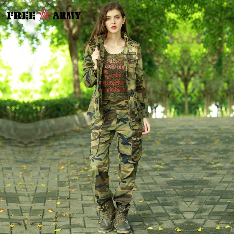 FREEARMY женская зимняя куртка джинсовая хлопковая толстые военные куртки