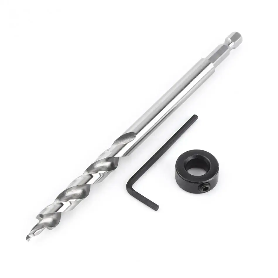 New 3/8" inch Spur Drill Bit Dowelling Bit Lip And Spur Point Drill Bit with Adjustable Depth Stop for Woodworking
New 3/8" inch Spur Drill Bit Dowelling Bit Lip And Spur Point Drill Bit with Adjustable Depth Stop for Woodworking