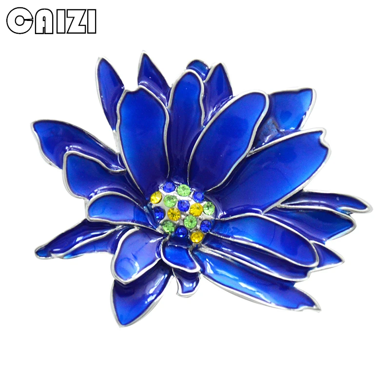 CAIZI 2019 New Rhinestone Flower Brooch Pin for Women Blue Crystal Chrysanthemum Brooches Wedding Jewelry Clothes Accessories
CAIZI 2019 New Rhinestone Flower Brooch Pin for Women Blue Crystal Chrysanthemum Brooches Wedding Jewelry Clothes Accessories