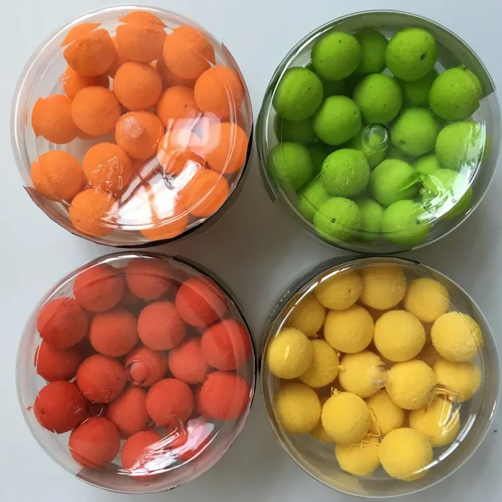 30pcs/box smell Pop ups Carp Fishing bait Boilies 4 Flavors 12mm Floating ball beads feeder Artificial Carp baits lure/ hair rig
30pcs/box smell Pop ups Carp Fishing bait Boilies 4 Flavors 12mm Floating ball beads feeder Artificial Carp baits lure/ hair rig