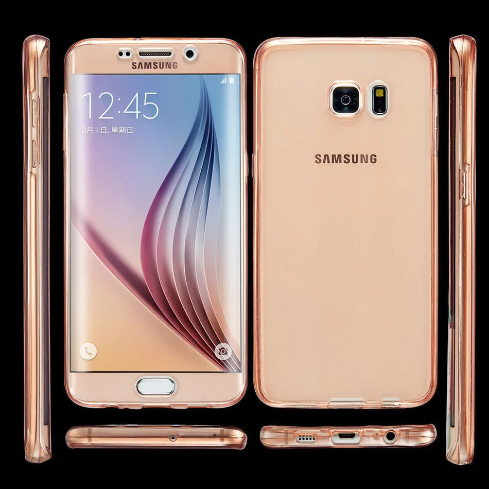Чехол для Samsung Galaxy S20 Ultra S10 Lite S10E S9 Plus S8 мягкий ТПУ чехол с полной защитой корпуса