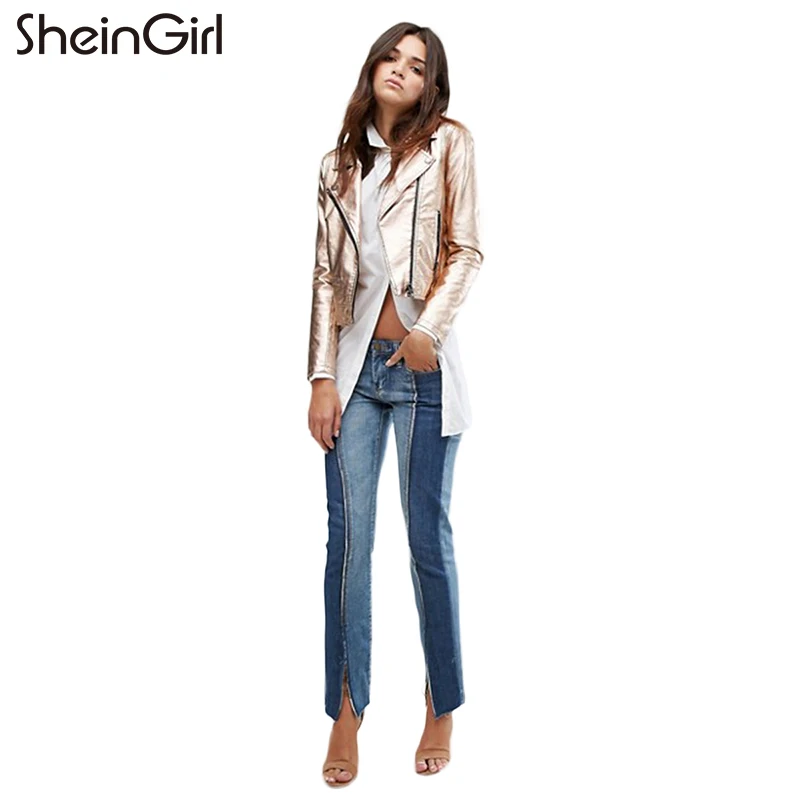 Shelngirl Брендовое пальто интимные байкерская куртка Новые Модные женские уличная